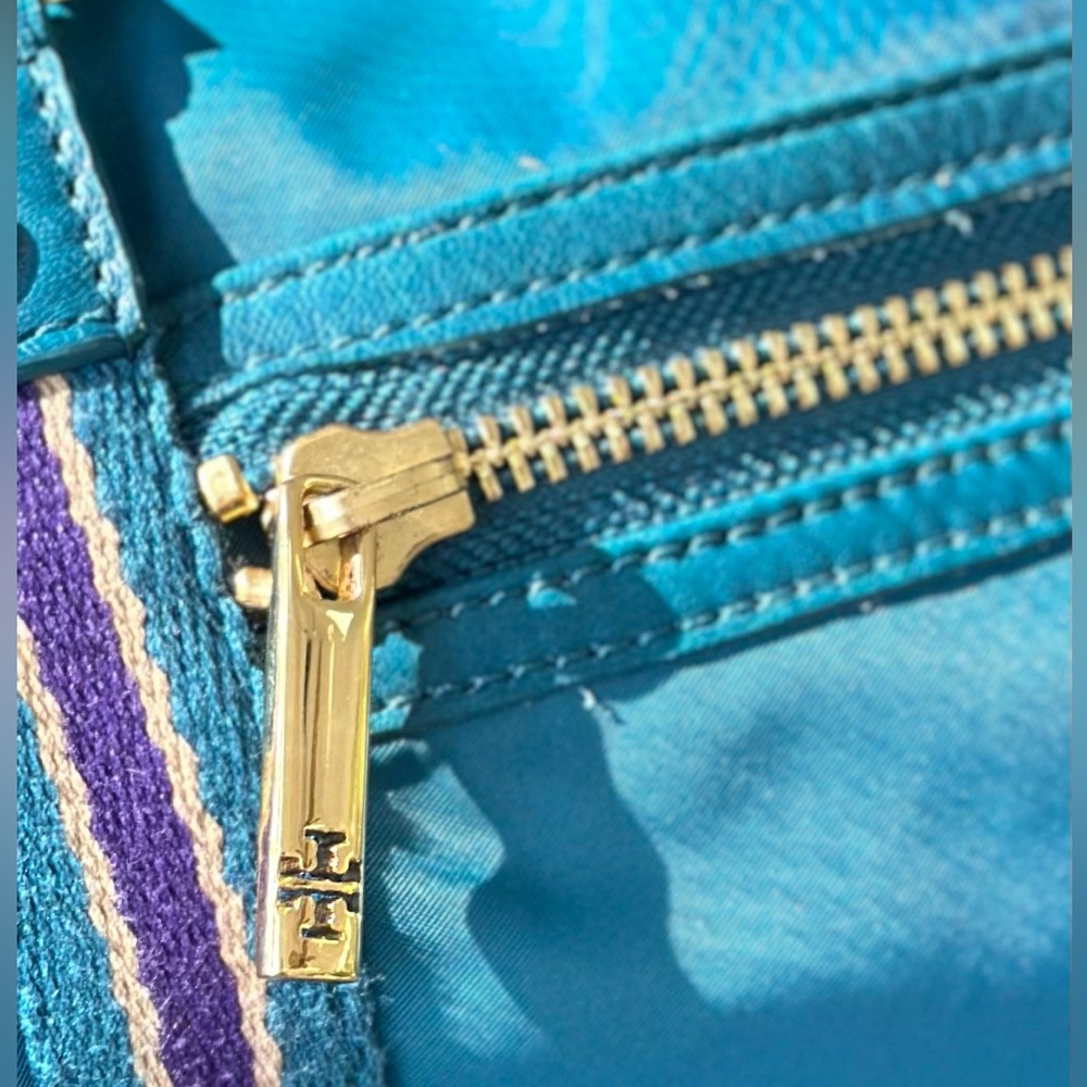 Tory Burch Blue and Gold Women's Bag - Picture 7 of 10
